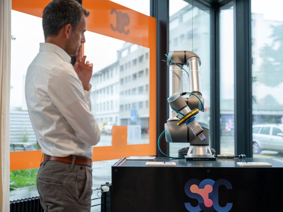 Einblick bei Swiss Cobotics Competence Center (S3C) (3)